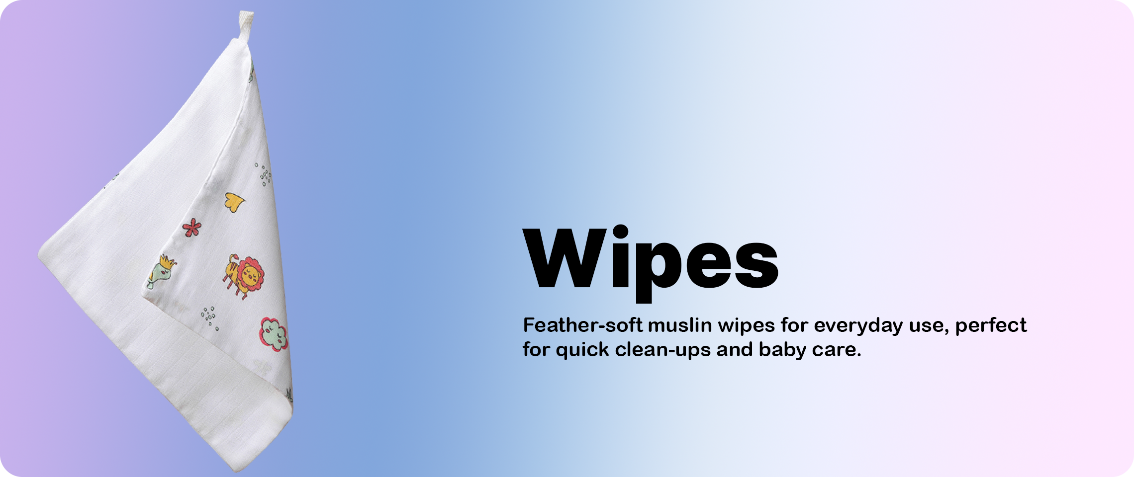 Muslin Wipes