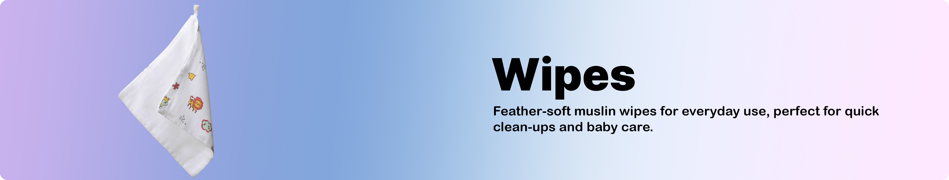 Muslin Wipes