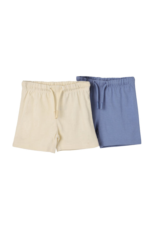 Baby Boys Jersey Shorts Pack of 2 made of Pure Cotton Fabric