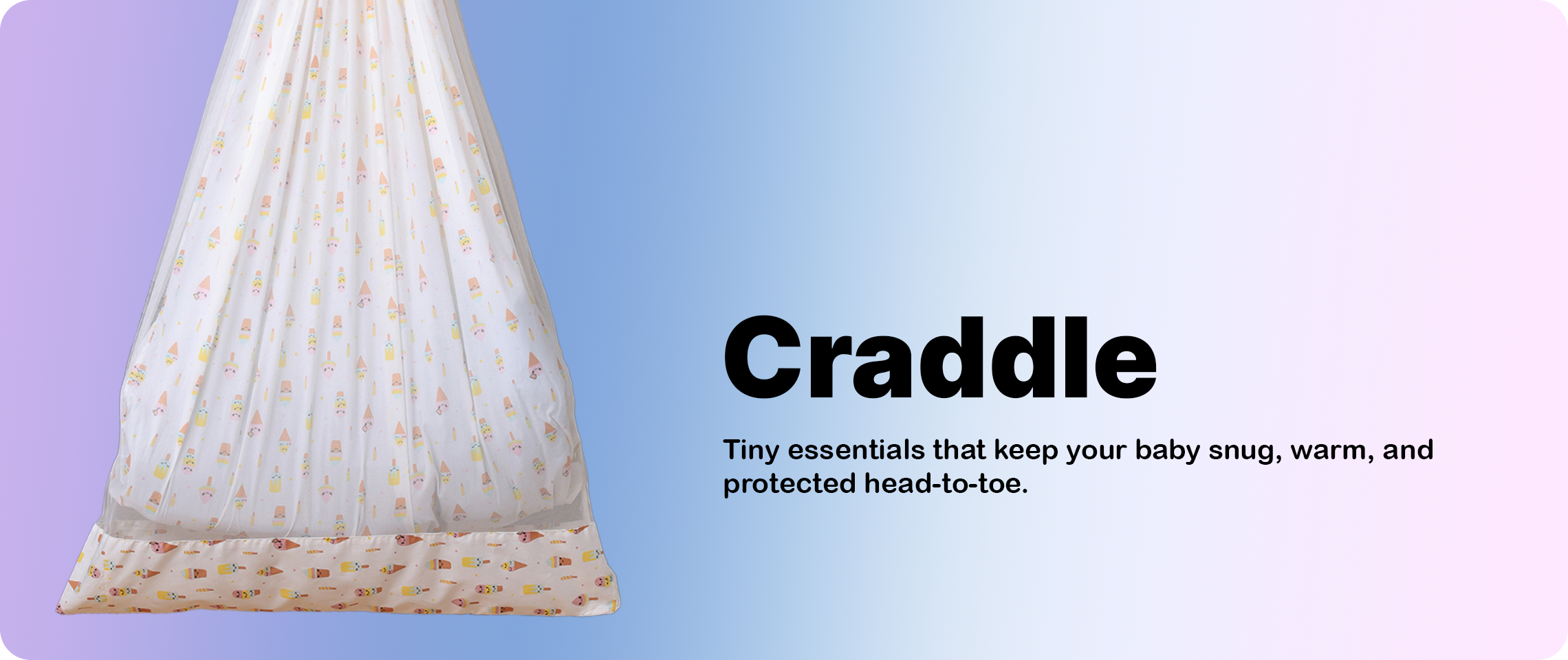 Muslin Cradle Cloth